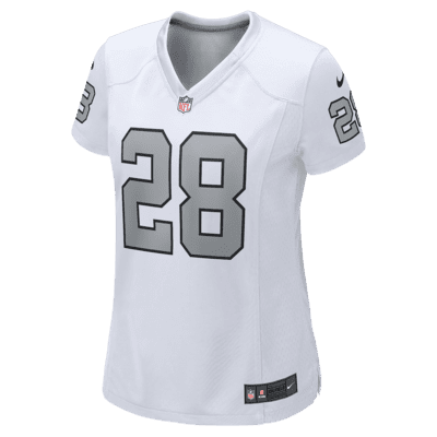 Nike Las Vegas Raiders No28 Josh Jacobs White Men's Stitched NFL Vapor Untouchable Limited Jersey