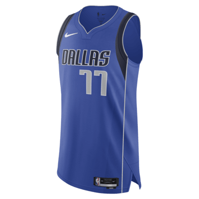 Jersey Nike de la NBA Authentic para hombre Luka Doncic Mavericks Icon Edition 2020