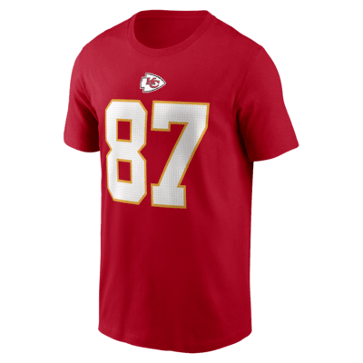 Playera Nike de la NFL para hombre Travis Kelce Kansas City Chiefs