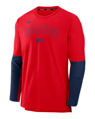 Мужская куртка Boston Red Sox Authentic Collection Player Nike Dri-FIT MLB Pullover