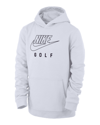 Подростковое худи Nike Swoosh Club Fleece Big Kids' Golf Pullover Hoodie