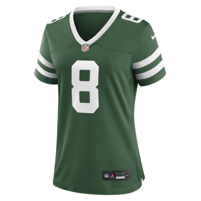 Jersey de fútbol americano Nike de la NFL Game para mujer Aaron Rodgers New York Jets