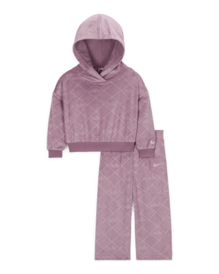 Детские  Nike Baby (12-24M) 2-Piece Cozy Monogram Print Set