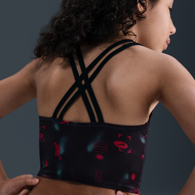 Conjunto de midkini con tirantes cruzados para niña talla grande Nike Swim