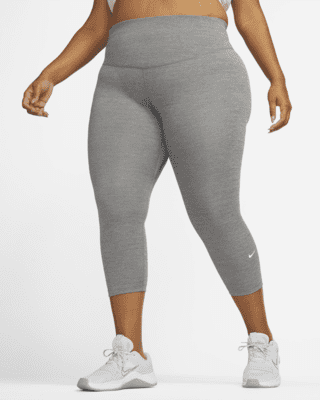 Nike Womens Plus Size Pro Cropped Leggings black Size 3X