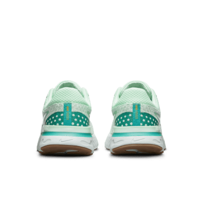 nike react infinity run flyknit blue