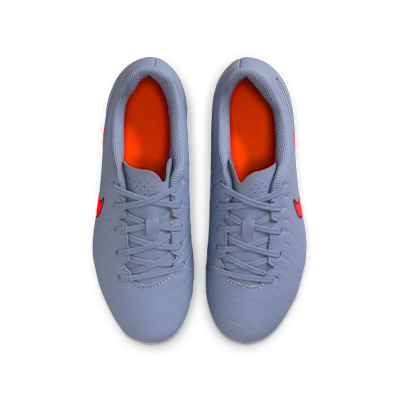 Tacos de fútbol para terrenos múltiples de corte low para niños de preescolar y grandes Nike Jr. Tiempo Legend 10 Club