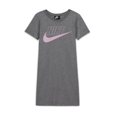 pink nike t shirt dress