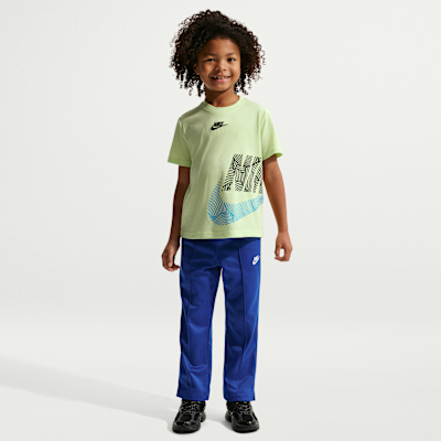 Playera oversized para niños talla pequeña Nike In The Zone