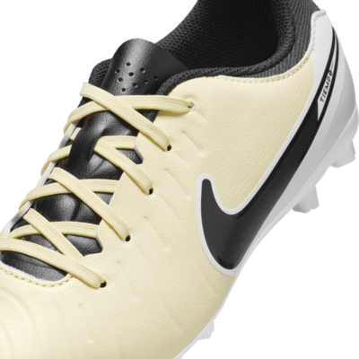 Nike Jr. Tiempo Legend 10 Academy Little/Big Kids' Hard-Ground Low-Top Soccer Cleats