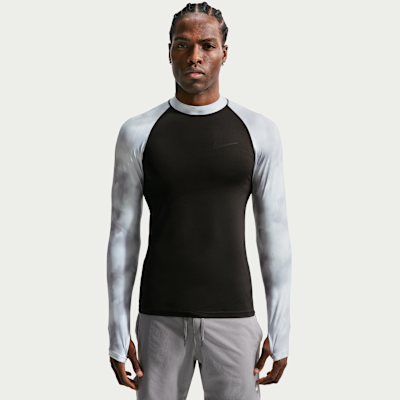 Nike Swim Whitewater Men's Long Sleeve Rashguard Top