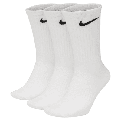 Chaussettes de training mi-mollet Nike Everyday Lightweight (3 paires). Nike FR