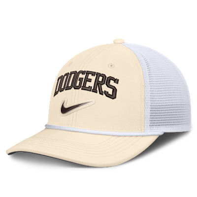 Los Angeles Dodgers Rise Men's Nike Dri-FIT MLB Trucker Adjustable Hat from Nike - $36