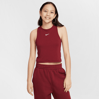 Nike Sportswear Girls' Ribbed Tank Top