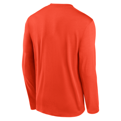 Auburn Courtside Basketball Shootaround Legend Men's Nike Dri-FIT College Long-Sleeve T-Shirt