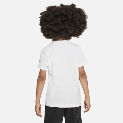 Playera con gráfico para preescolar Nike Futura