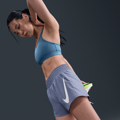 Nike One Swoosh Women's Dri-FIT Mid-Rise Loose 7.5cm (approx.) Brief-Lined Running Shorts