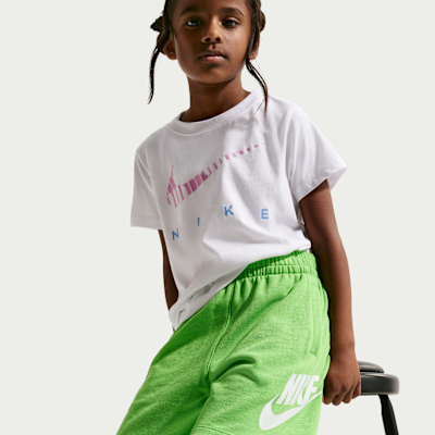 Nike Sportswear Club Little Kids' French Terry Shorts
