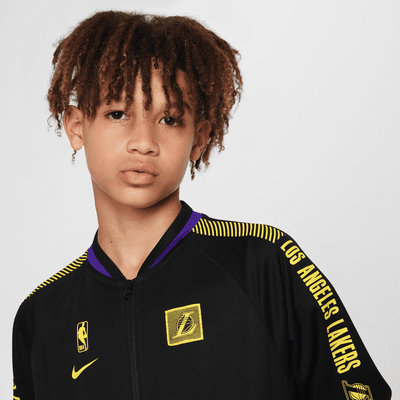 Los Angeles Lakers Starting 5 Older Kids' Nike Dri-FIT NBA Tracksuit