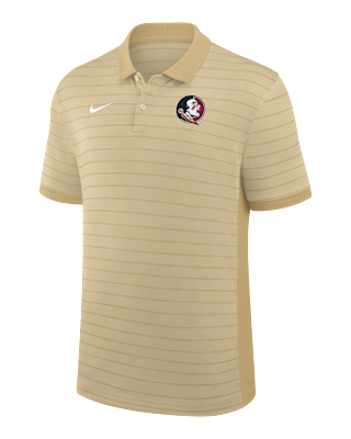 Мужские  Florida State Sideline Victory Stripe Nike Dri-FIT College Polo
