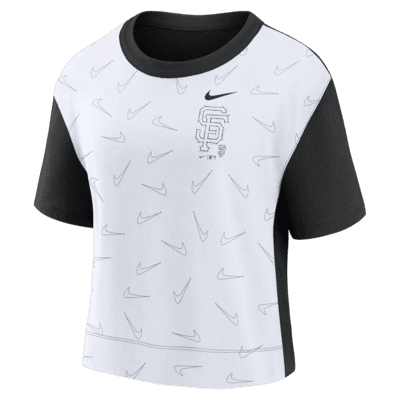 Nike Team Lineup (MLB San Francisco Giants) Women's Cropped T-Shirt.  Nike.com