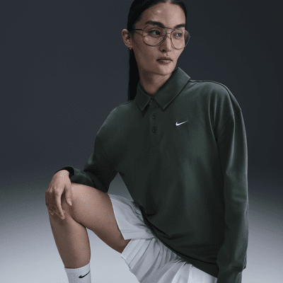 Nike Sportswear Essential 女款寬版長袖有領衫