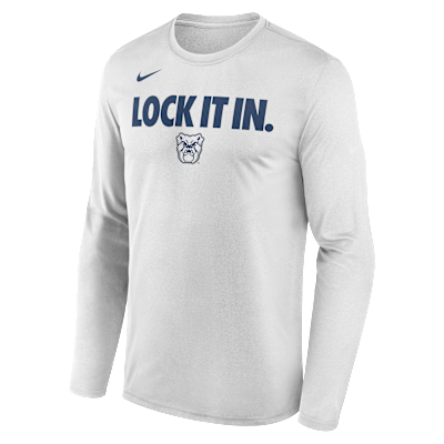 Butler 2026 On-Court Bench Men's Nike Dri-FIT College Long-Sleeve T-Shirt