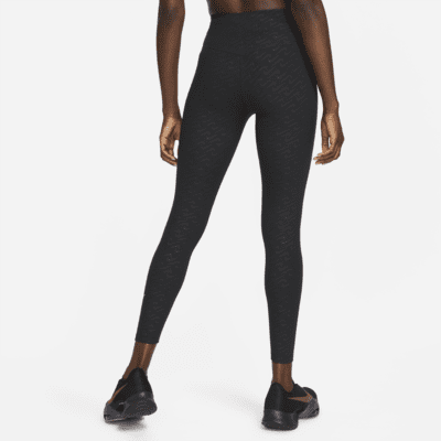 Leggings estampados de 7/8 de tiro medio para mujer Nike One Icon Clash