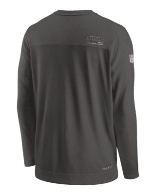 Nike Men's Tampa Bay Buccaneers 2023 Volt Dri-FIT Anthracite Long Sleeve T- Shirt