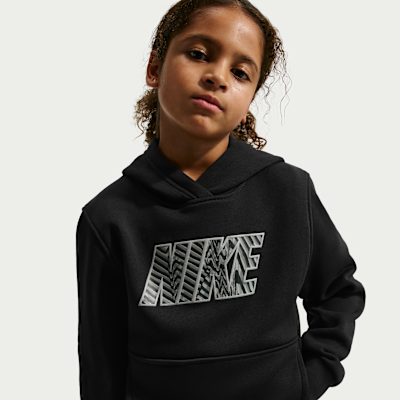 Sudadera con gorro para niños talla grande Nike Sportswear Club Fleece
