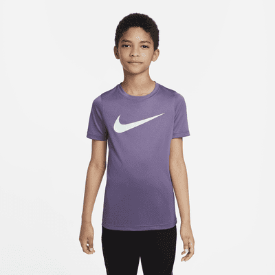 Nike Dri-FIT Big Kids' Swoosh Training T-Shirt