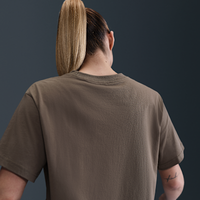 Playera cropped con logotipo para mujer Nike Sportswear Essential