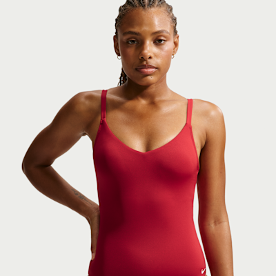 Nike Swim Essential Women's V-Neck One-Piece