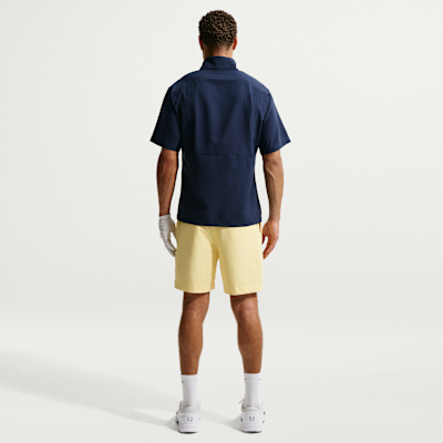 Nike Tailored Performance Dri-FIT ledig, kortermet golf-vindskjorte til herre