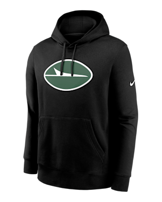 Мужское худи New York Jets Club Logo Nike NFL Pullover Hoodie