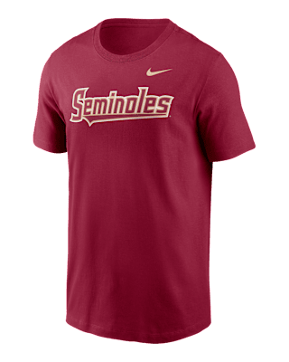 Мужская футболка Florida State Seminoles Baseball Wordmark Nike College