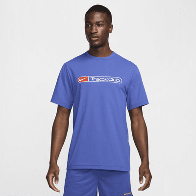 Playera de running de manga corta Dri-FIT UV para hombre Nike Hyverse Track Club