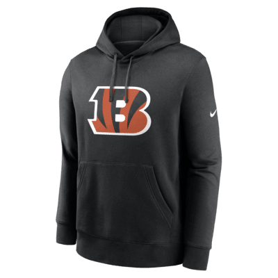 Sudadera con gorro sin cierre Nike de la NFL para hombre Cincinnati Bengals