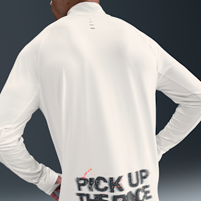 Capo midlayer da running con zip a metà lunghezza Nike Dri-FIT – Uomo