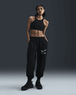 Женские  Nike Sportswear Phoenix Fleece High-Waisted Oversized Pants