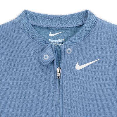 Nike Baby Viscose Waffle Knit Footed Coverall