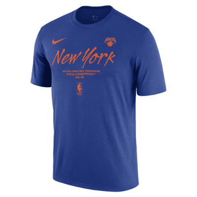Knicks City Edition Logo Men's Nike Dri-FIT NBA T-Shirt