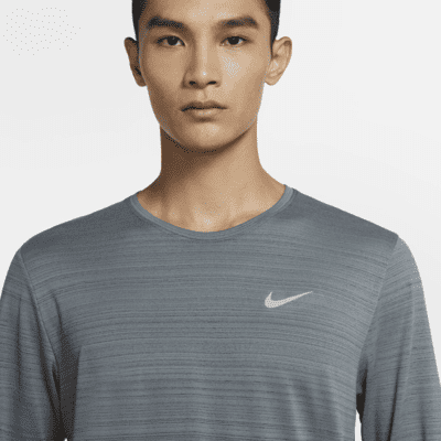 Nike Dri-FIT Miler Men's Long-Sleeve Running Top. Nike AU