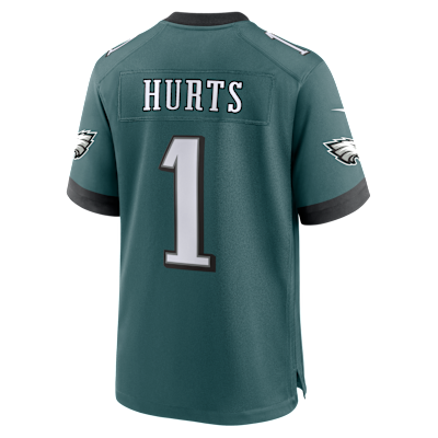 Jersey Nike de la NFL Game para hombre Jalen Hurts Philadelphia Eagles