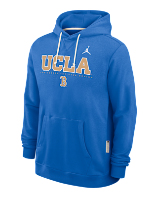 Мужское худи UCLA Sideline Jordan Brand Dri-FIT College Pullover Hoodie