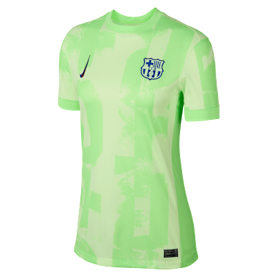 Jersey de fútbol Nike Dri-FIT Replica del FC Barcelona alternativo 2024/25 Stadium para mujer