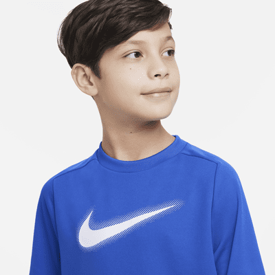 Nike Multi Camiseta de entrenamiento con estampado Dri-FIT - Niño