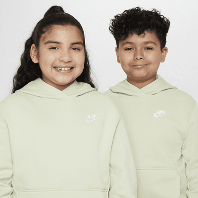 Nike Sportswear Club Fleece Big Kids' Pullover Hoodie (Extended Size)