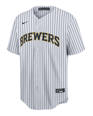 9918 Majestic MENS Milwaukee Brewers CHRISTIAN YELICH Baseball Jersey New  WHITE