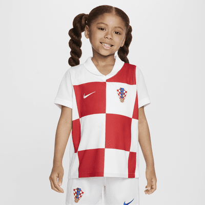 Croatia 2024/25 Stadium Home Younger Kids' Nike Football Replica Kit